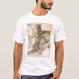 T-shirts UtahPanoramic MapUtah