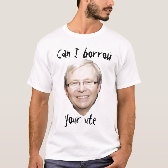 T-shirts Utegate de Kevin Rudd (Frente)