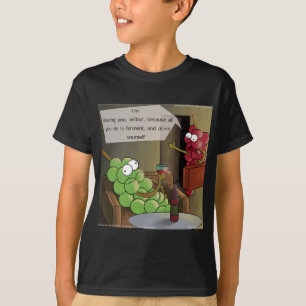 T-shirts Uvas Divórcios Engraçado