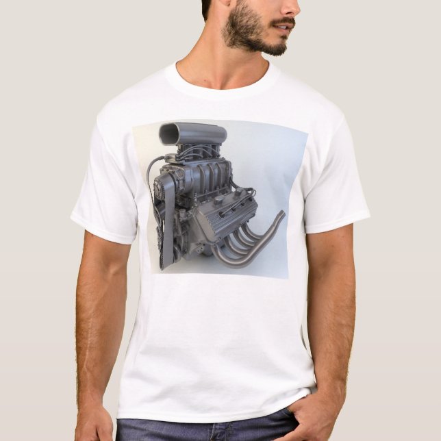 T-shirts V8 Engine (Frente)