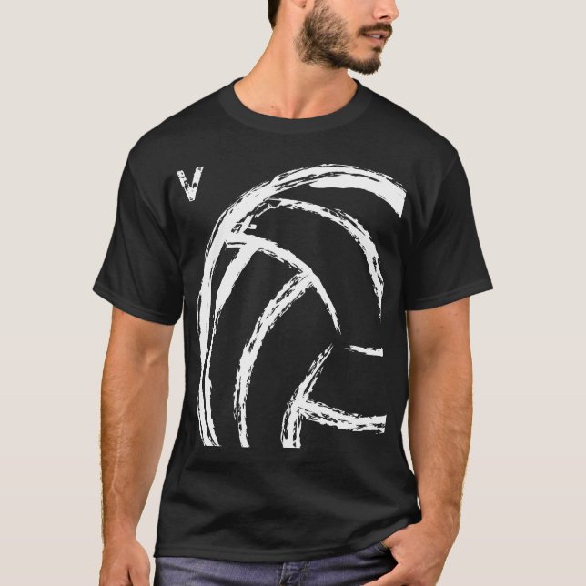 T-shirts V Voleibol (Frente e Trás) (Frente)