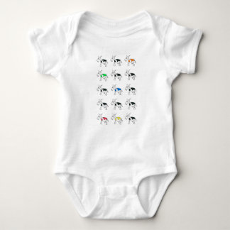 T-shirts Vaca bonito Onsie