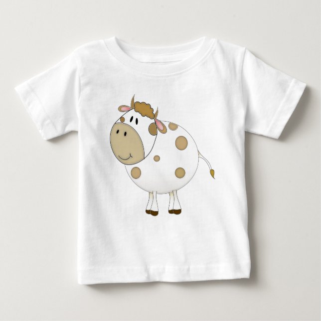 T-shirts Vaca de sorriso (Frente)