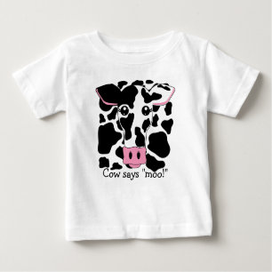 T-shirts Vaca Diz "Moo!"