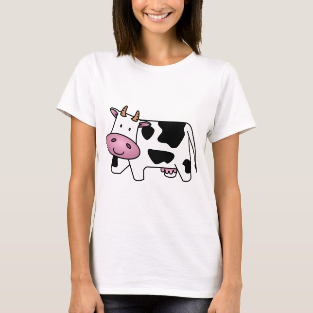 T-shirts Vaca Feliz (Frente)