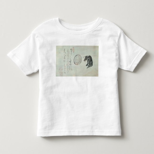 T-shirts Vaca, janela oval e haicais (Frente)