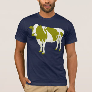 T-shirts Vaca verde agora