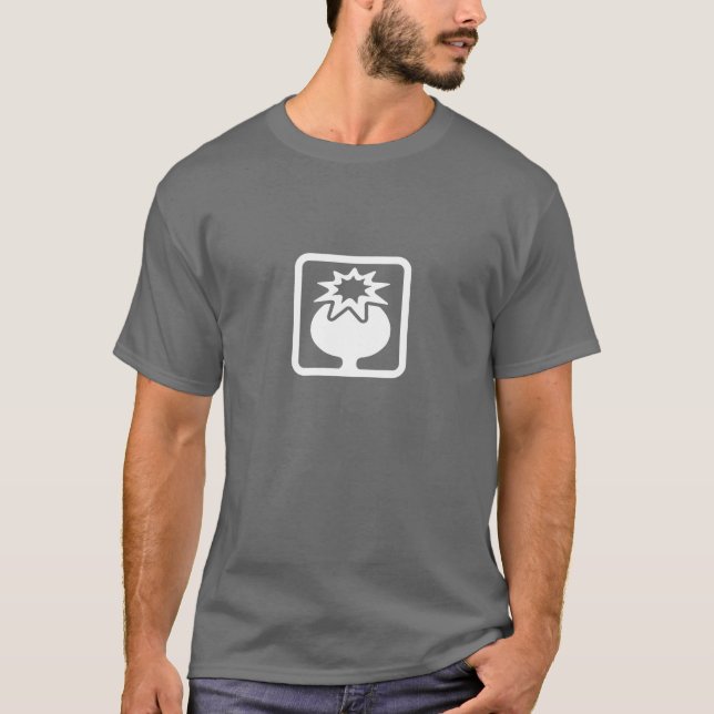 T-shirts Vagem da semente de papoila (Frente)