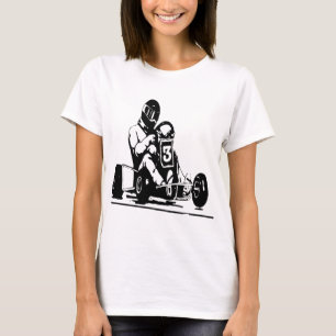 T-shirts Vai a competência de Kart