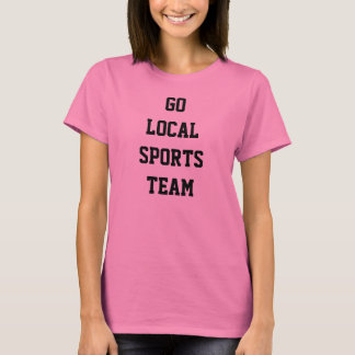 T-SHIRTS VAI A EQUIPE DE ESPORTES LOCAL