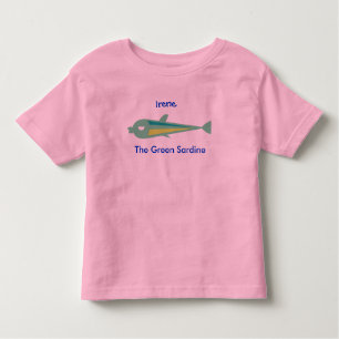 T-shirts Vai Fish_Irene a sardinha verde