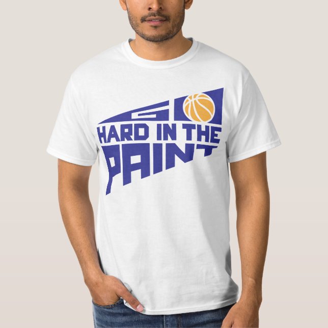 T-shirts Vai o duro na pintura (Frente)