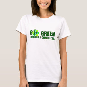 T-SHIRTS VAI O VERDE. CONGRESSO DO RECICLAR
