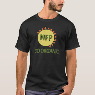 T-shirts Vai orgânica, a prática NFP