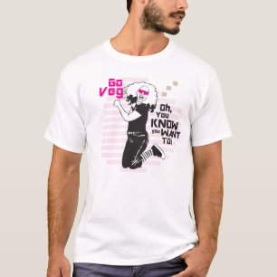 T-shirts Vai Veg! Oh você sabe que você quer a
