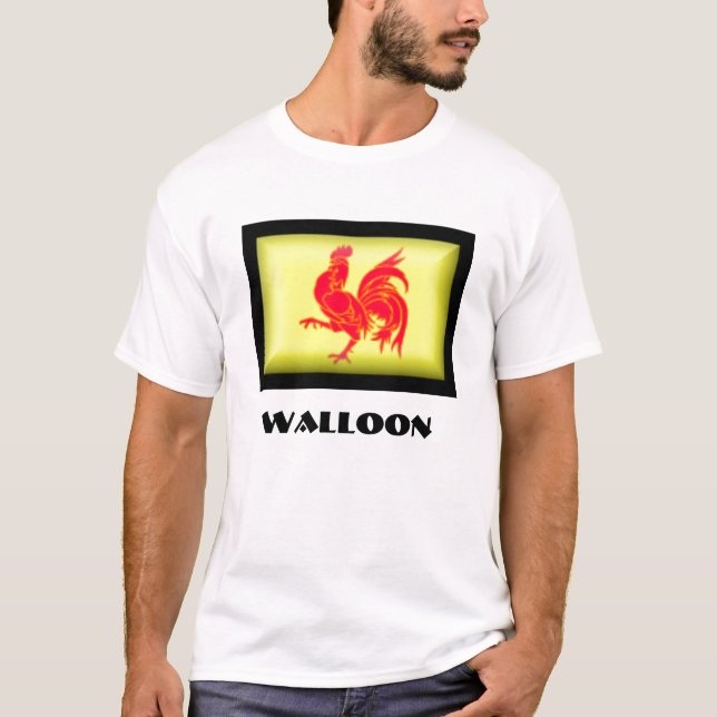 T-SHIRTS VALÃO BÉLGICA (Frente)