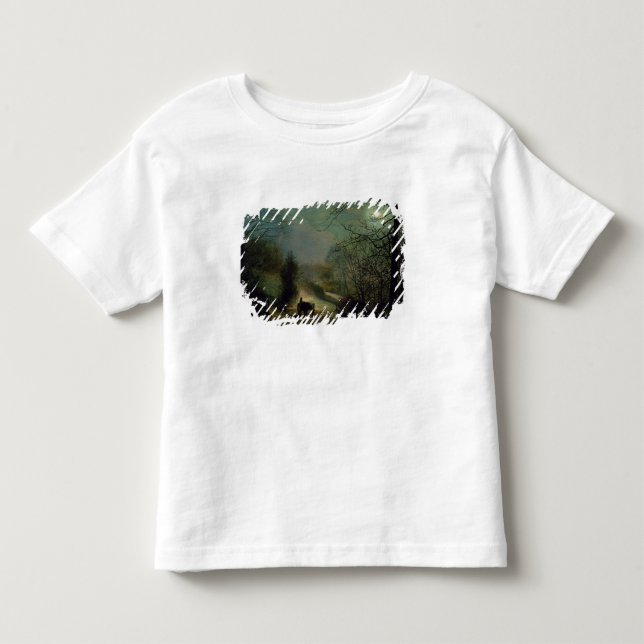 T-shirts Vale da forja de John Atkinson Grimshaw | (Frente)