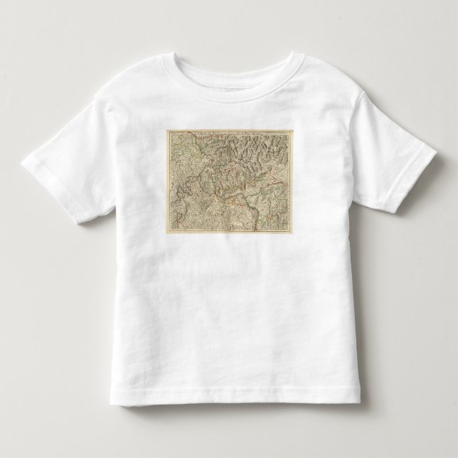 T-shirts Vale de Rhine River (Frente)