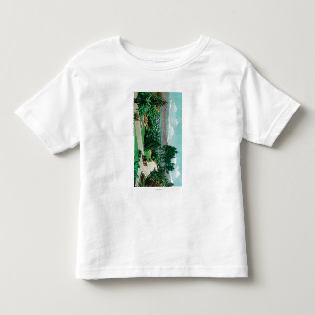 T-shirts Vale e pomares de Redlands do smiley (Frente)