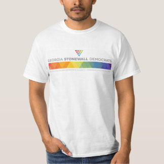 T-shirts Valor t de Geórgia Stonewall Democratas