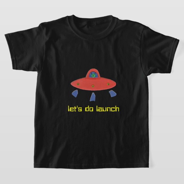 T-shirts Vamos Lançar o OVNI (Postura )