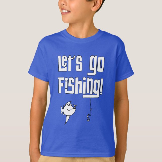 T-shirts Vamos Pescar! (Frente)