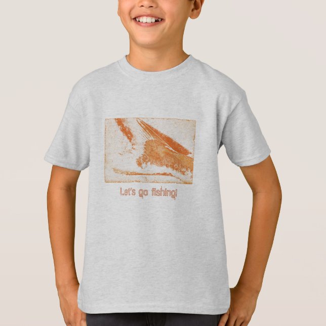 T-shirts Vamos vai pescar! (Frente)