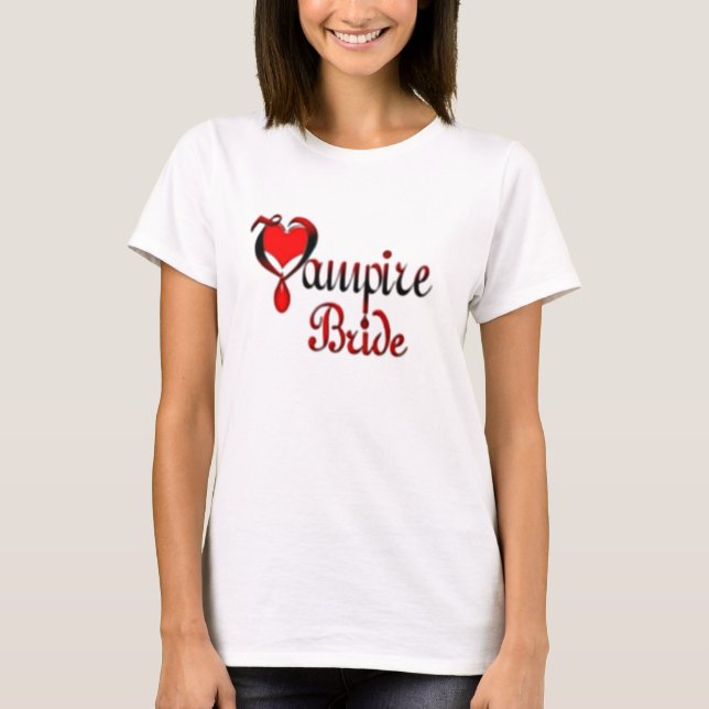 T-shirts Vampire Bride Tee (Frente)