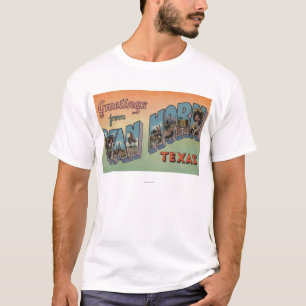 T-shirts Van Chifre, Texas - grandes cenas da letra