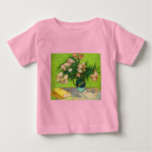 T-shirts Van Gogh Vintage pintura floresce Flores Vinhas