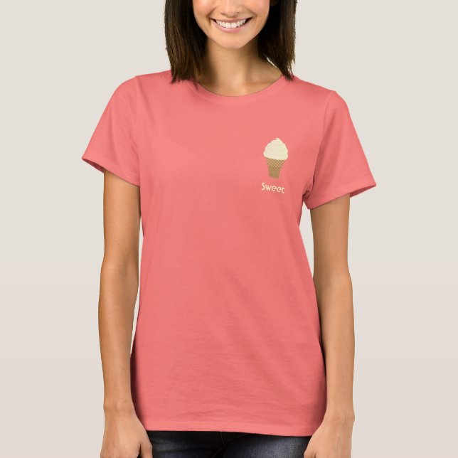T-shirts Vanilla Soft Serve (Frente)