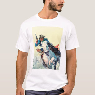 T-shirts Vaqueiro rápido do cavalo