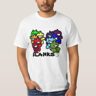 T-shirts vazios