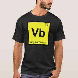 T-shirts Vb - Tabela Periódica de Química da Cidade de Virg