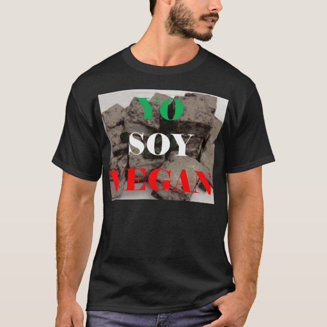 T-shirts Vegan da soja de Yo (Frente)