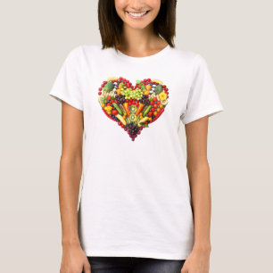 T-shirts VEGAN LOVE - your Heart