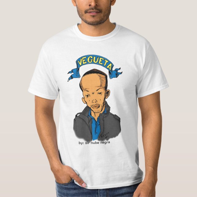 T-shirts vegeta el mas cotizado (Frente)
