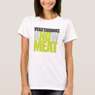 T-shirts Vegetarianos nenhuma carne