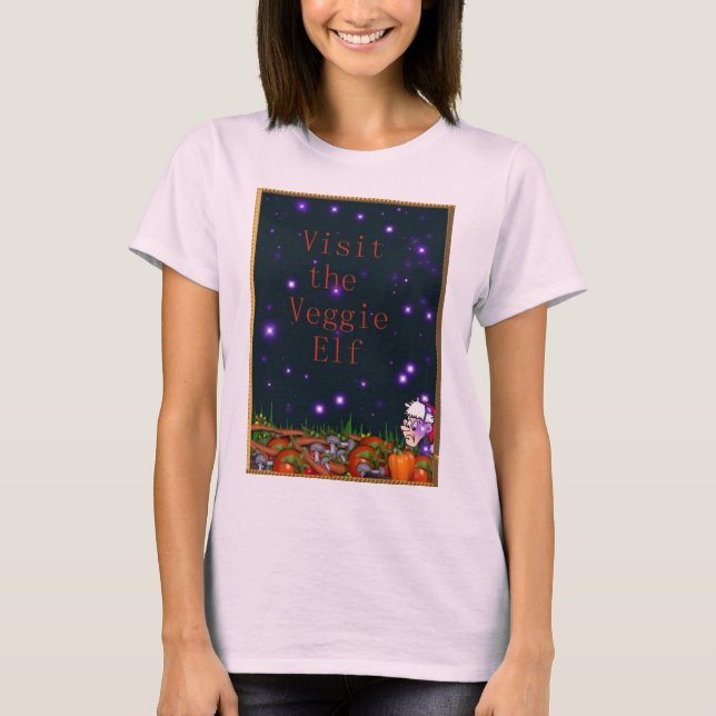 T-shirts Veggie Love (Frente)