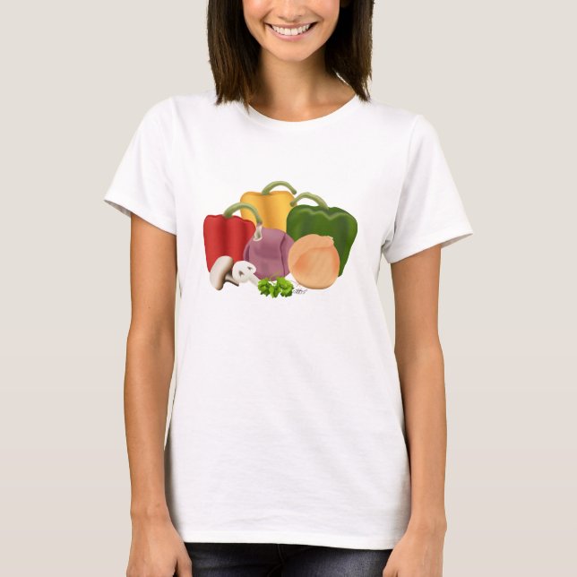 T-shirts Veggies (Frente)
