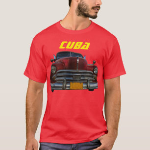 T-shirts Veículo americano clássico em Vinales, Cuba