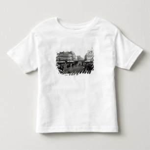 T-shirts Veja abaixo da rua de Oxford, Londres, c.1890