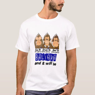 T-shirts Veja que para falar não ouça nenhum cancro do