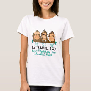 T-shirts Veja que para falar não ouça nenhuma doença ren