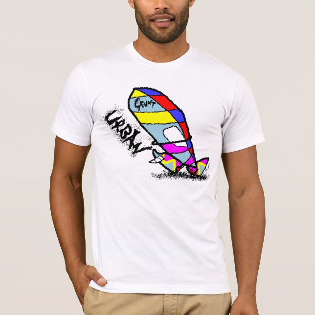 T-shirts Vela urbana do grunhido (Frente)