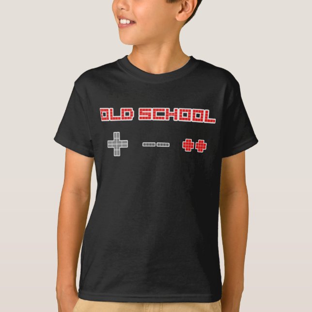 T-shirts Velha escola (Frente)