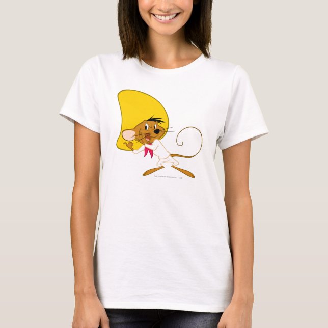 T-shirts VELOCIDADE GONZALES™ em cores (Frente)