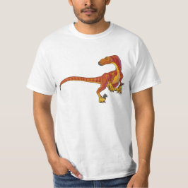 T-shirts Velociraptor, a velocidade alta Predator.Version 2