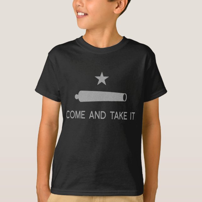 T-shirts Vem tomar-lhe o ~ Texas da bandeira (Frente)