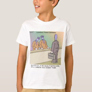 T-shirts Vendedor Maluco por Rick London Divertido